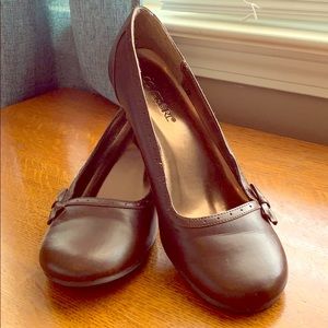 Brown heels